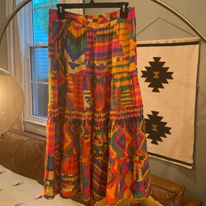 NWT Farm Rio Midi Skirt
